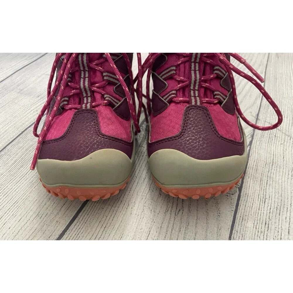 Pink Merrell Girl Hiking Boots Shoes, Size Youth 2.5